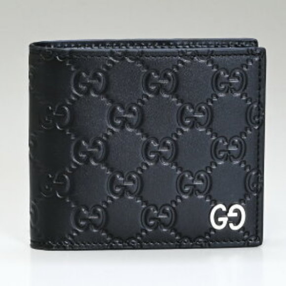 Gucci Dorian Bifold Wallet GG Black - Picture 1 of 5